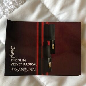 Yves Saint Laurent Velvet Radical Lipstick in Multi Reds